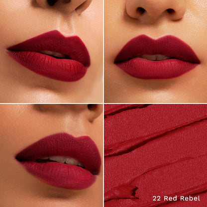PILGRIM The Spanish Collection MATTE ME UP Lip Crayon (Primer+Matte Finish) - 22 Red Rebel 1.4g