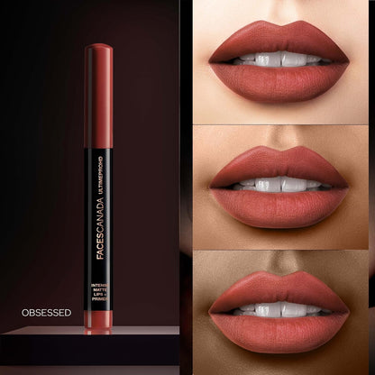 Faces Canada Ultime Pro Hd Intense Matte Lips + Primer 9Hr Long Stay - Blossom N01 1.4 g