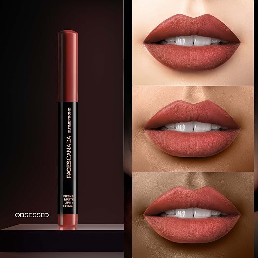 Faces Canada Ultime Pro Hd Intense Matte Lips + Primer - Red Bouquet 1.4 g