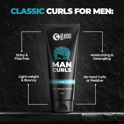 Beardo Man Curls Curly Hair Styler 100 g