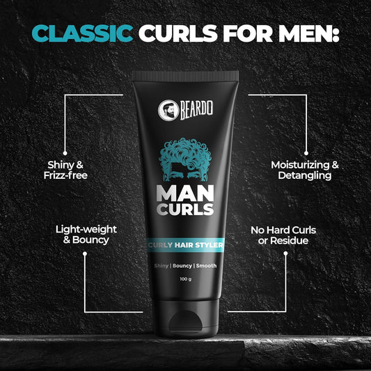 Beardo Man Curls Curly Hair Styler 100 g