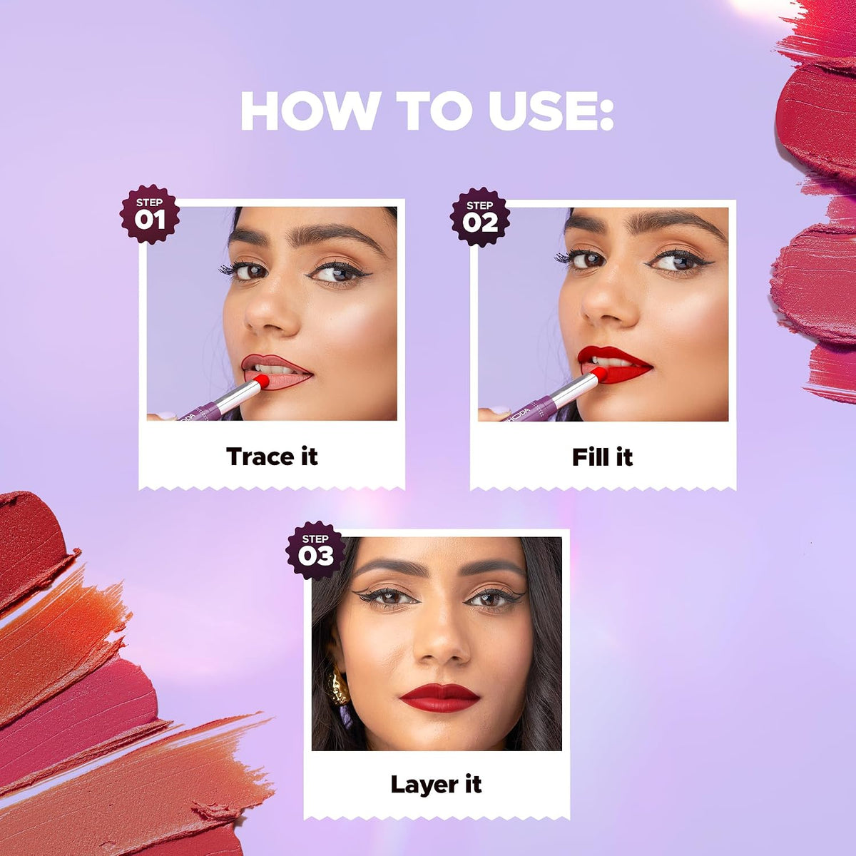 HILARY RHODA PRO MATTE LIPSTICK 01 NUDE ROSE