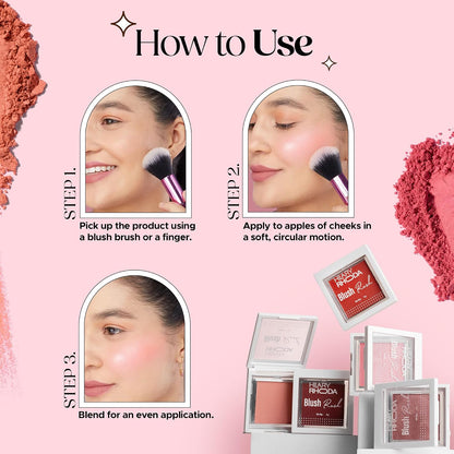 HILARY RHODA BLUSH RUSH - 03 CORAL TULIP 6 GRAM