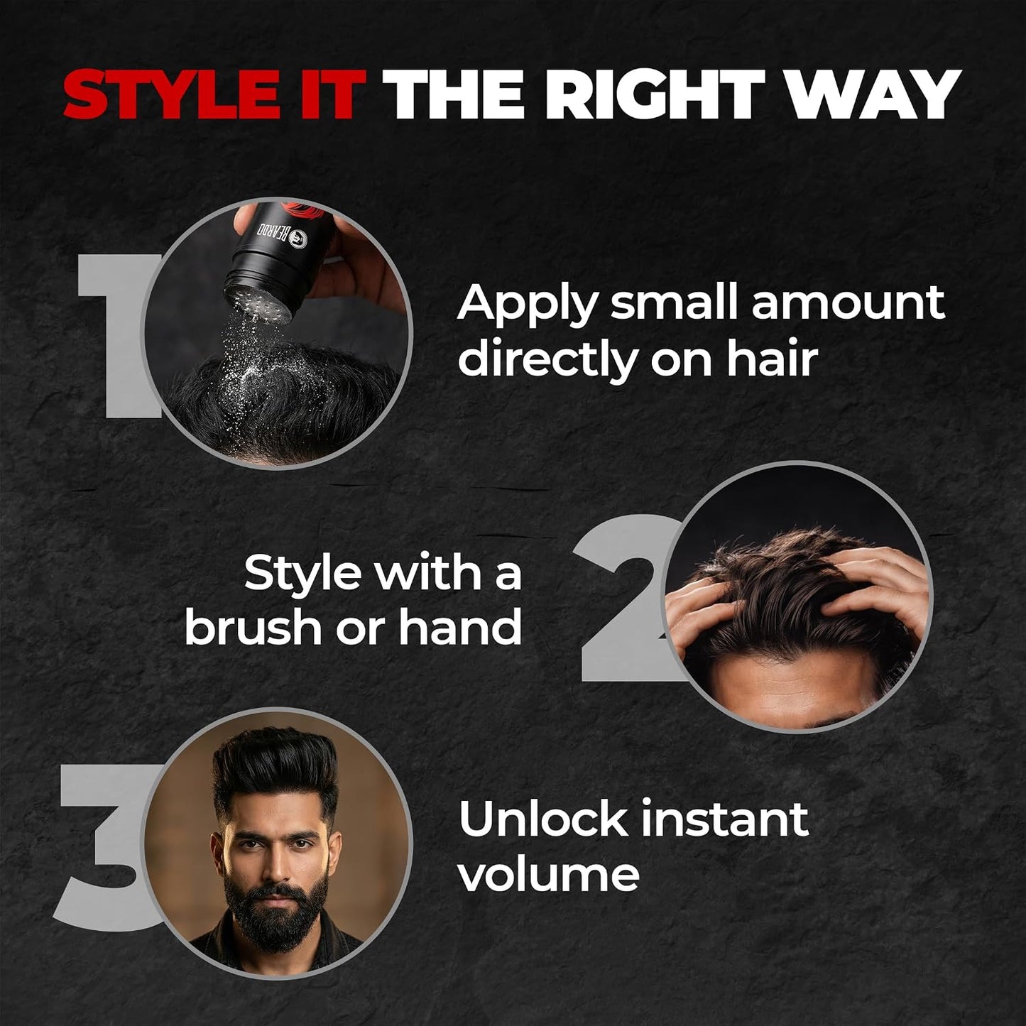 Beardo Max Volume Powder Wax 10 g