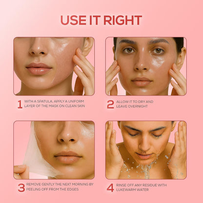RENEE PINK THERAPY COLLAGEN NIGHT WRAPPING MASK - 20 ml