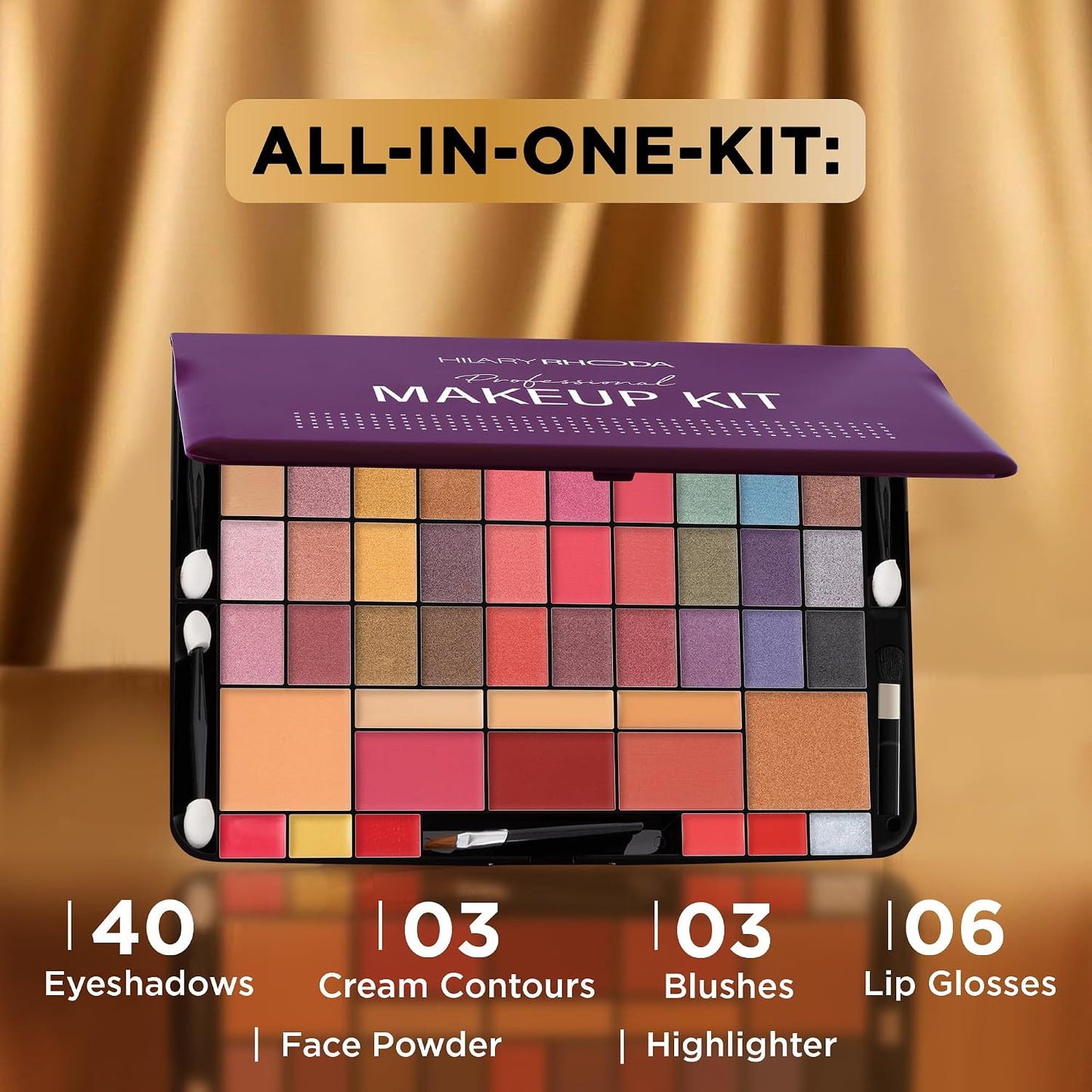 HILARY RHODA Professional MakeUp KIT - 01