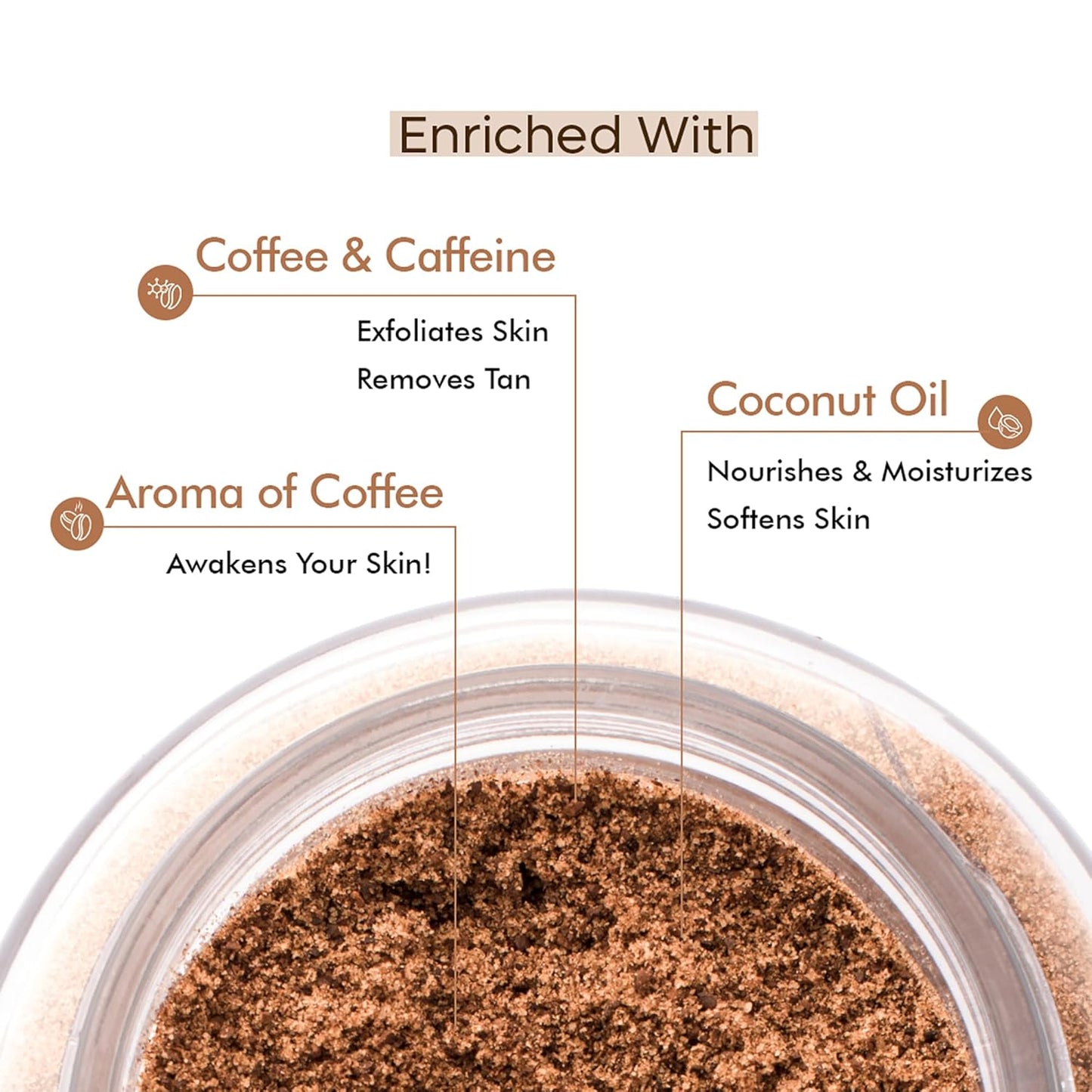 mCaffeine Coffee Body Scrub & Exfoliation 100 g