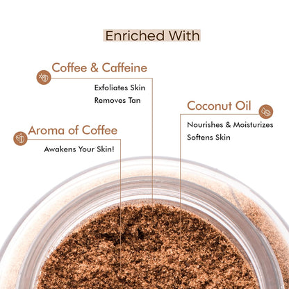 mCaffeine Coffee Body Scrub & Exfoliation 100 g