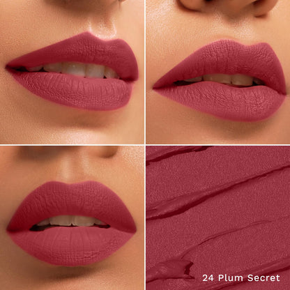 PILGRIM The Spanish Collection MATTE ME UP Lip Crayon (Primer+Matte Finish) - 24 Plum Secret 1.4g