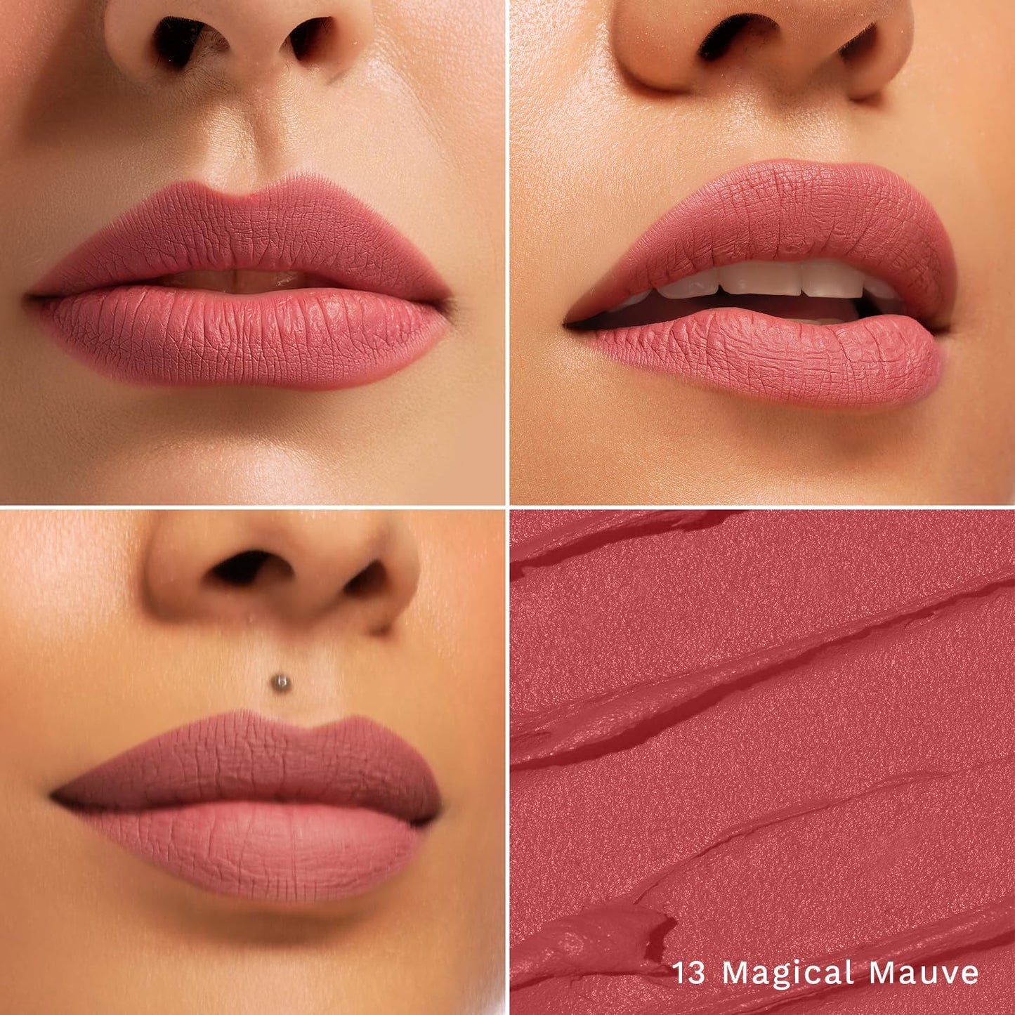 PILGRIM The Spanish Collection MATTE ME UP Lip Crayon (Primer+Matte Finish) - 13 Magical Mauve 1.4g