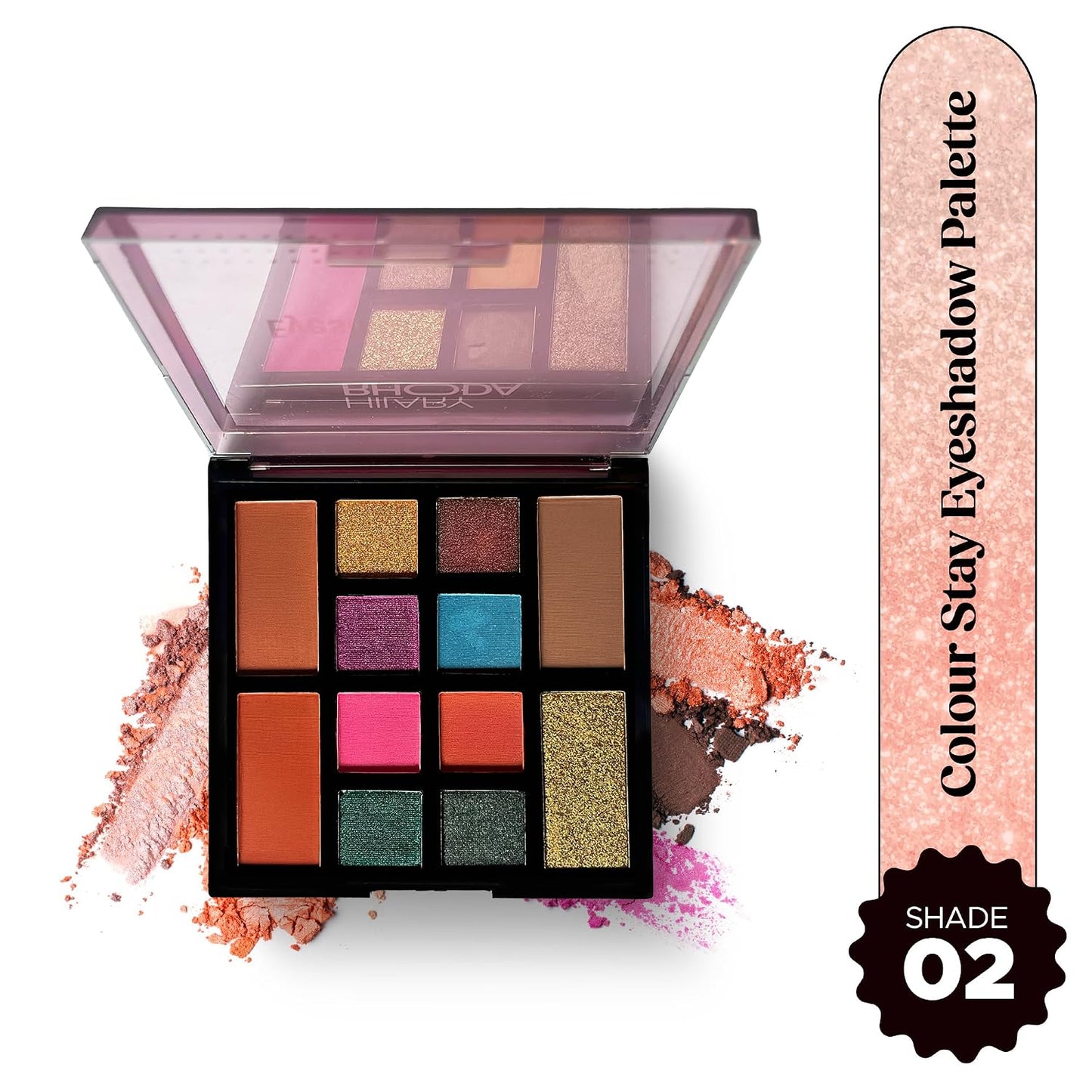 Hilary Rhoda Colour stay Eyeshadow Palette 20gm 1Unit