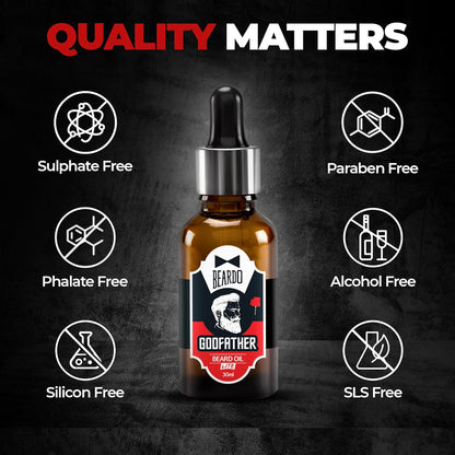 Beardo Godfather Beard Lite Hair Oil 30 ml