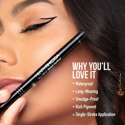 HILARY RHODA DEEP BLACK SKETCH EYELINER 1.2g
