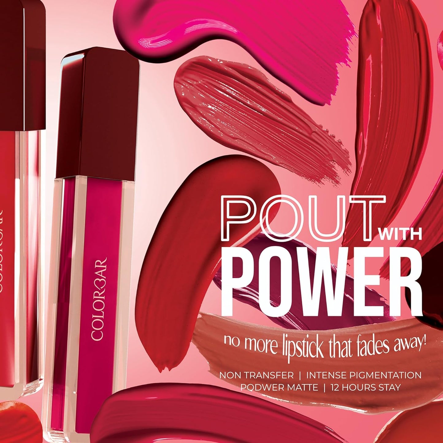 Colorbar Powerkiss Vegan Matte Lipcolor - Lover Boy Pink 5 ml