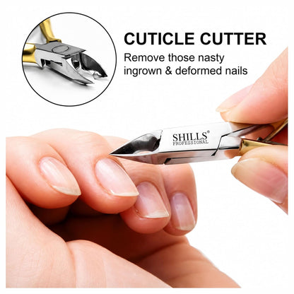 SHILLS PROFESSIONAL GOLDEN CUTICLE CUTTER SPN-21090