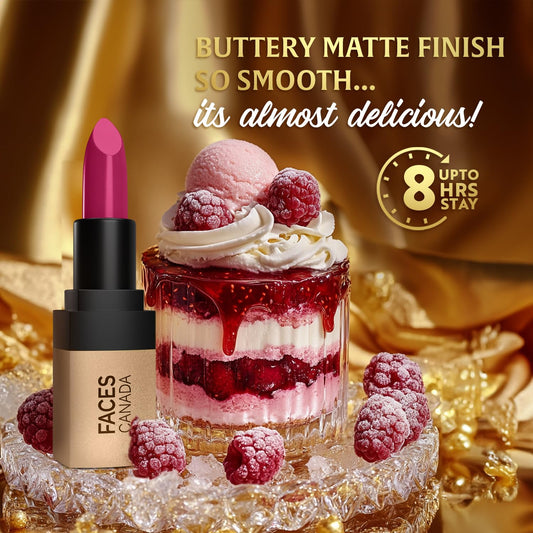 Faces Canada Comfy Matte Velvet Touch Lipstick - Raspberry Sorbet 11 4.2 g