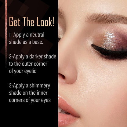 Faces Canada Starry Eyes Eye Shadow Palette Long Lasting & Highly Pigmented 16 g