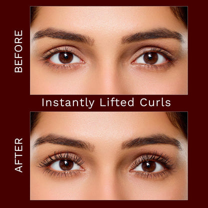 PILGRIM MEGA CURL TUBING MASCARA BLACK ICON