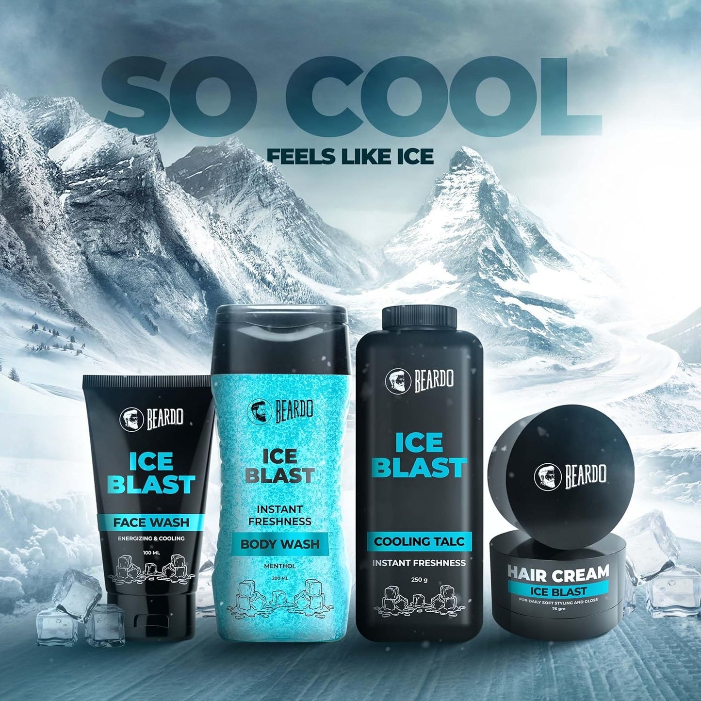 Beardo Ice Blast Instant Freshness Body Wash 200 ml