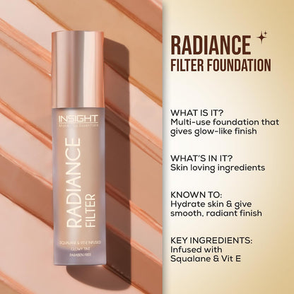 Insight Cosmetics Liquid Highlighter With Radiance Finish (Fd40-Medium Beige) 11 g