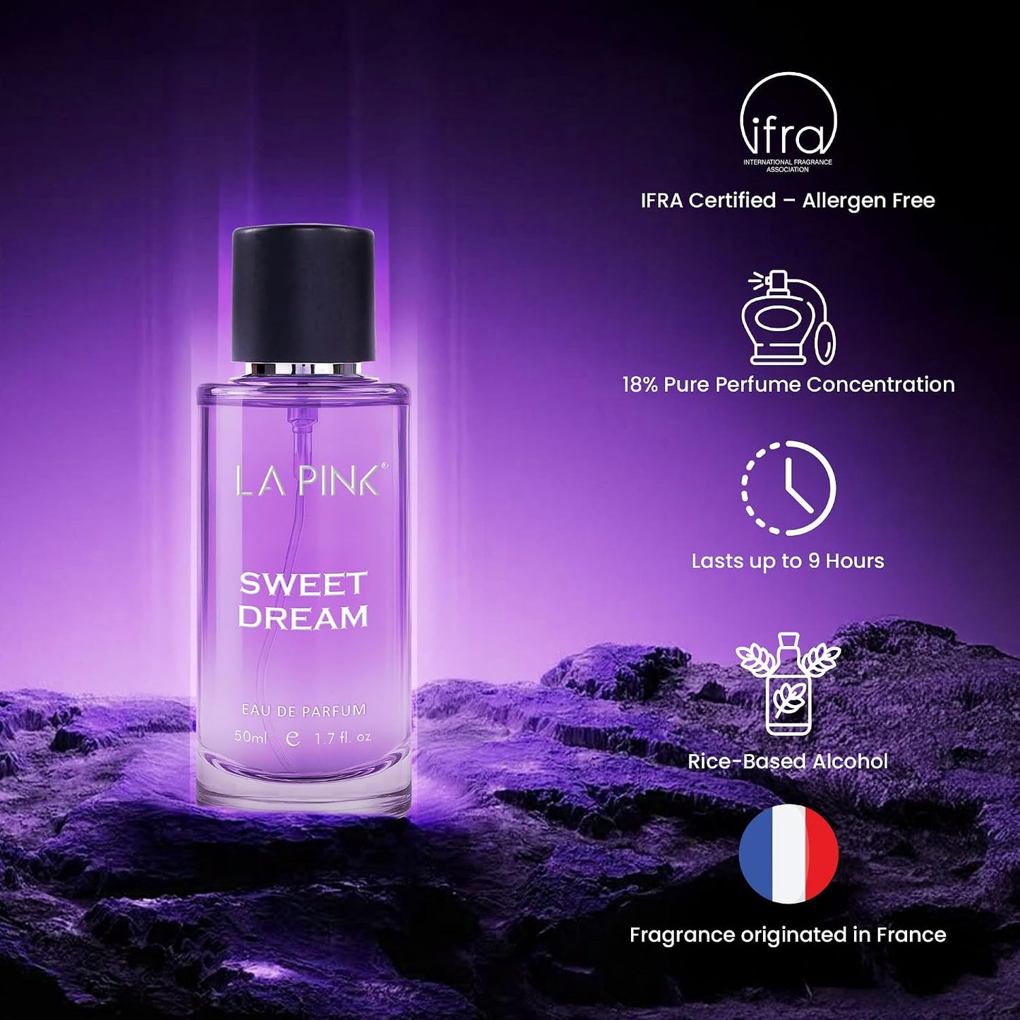 LA Pink Sweet Dream EAU DE Perfume 50 ml