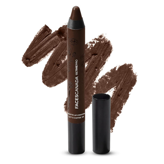 Faces Canada Ultime Pro Matte Lip Crayon - Let'S Coffee 35 2.8 gm