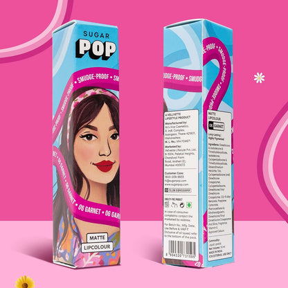 Sugar Pop 06 Garnet Matte Lipcolour 1.600000024 MILLI_LITRE