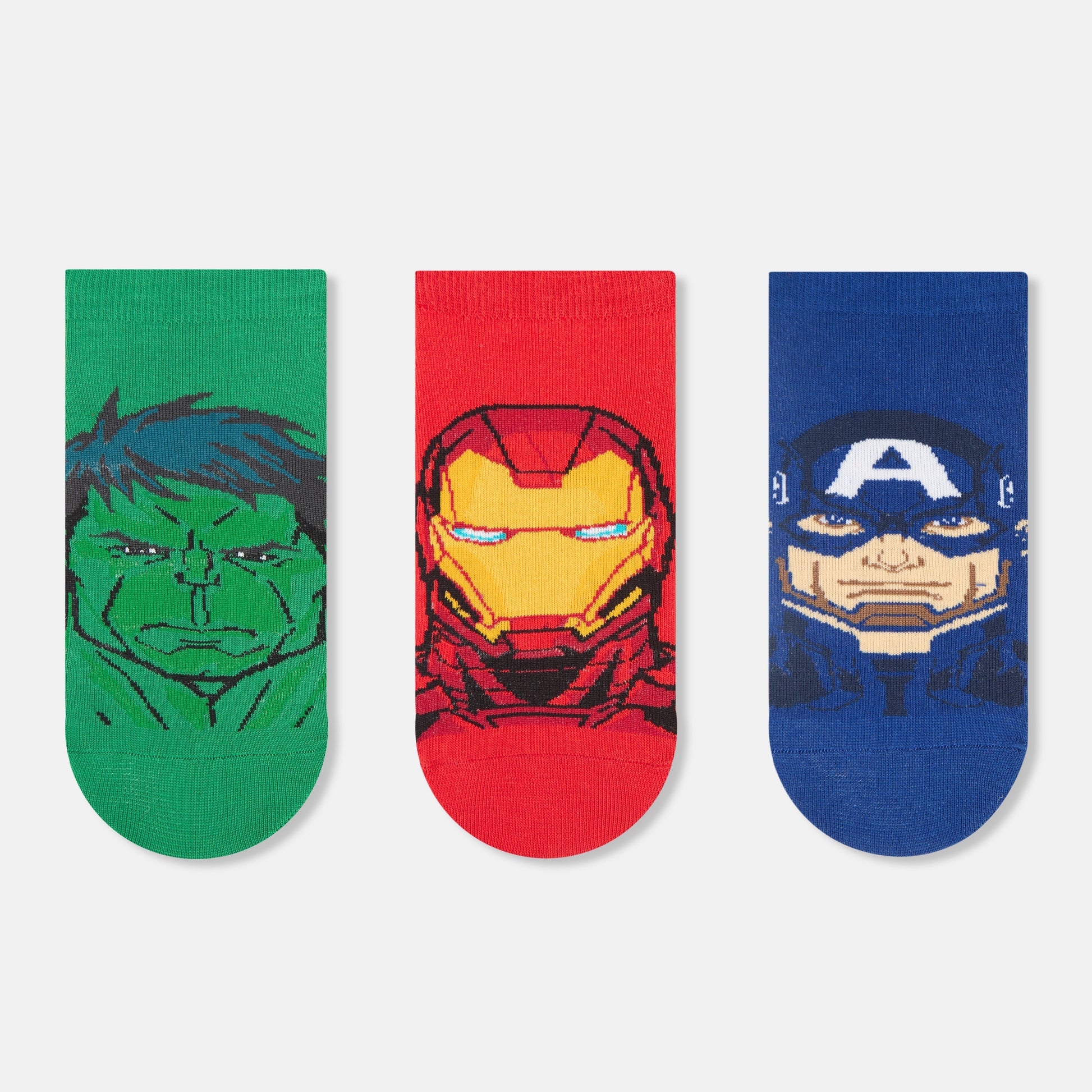 Men’s Marvel Character Themed Ankle Socks SocksXpress