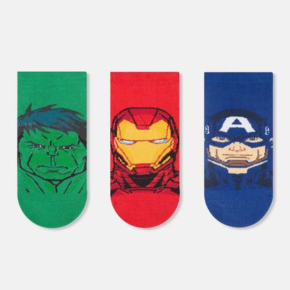 Men’s Marvel Character Themed Ankle Socks SocksXpress