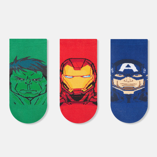Men’s Marvel Character Themed Ankle Socks SocksXpress
