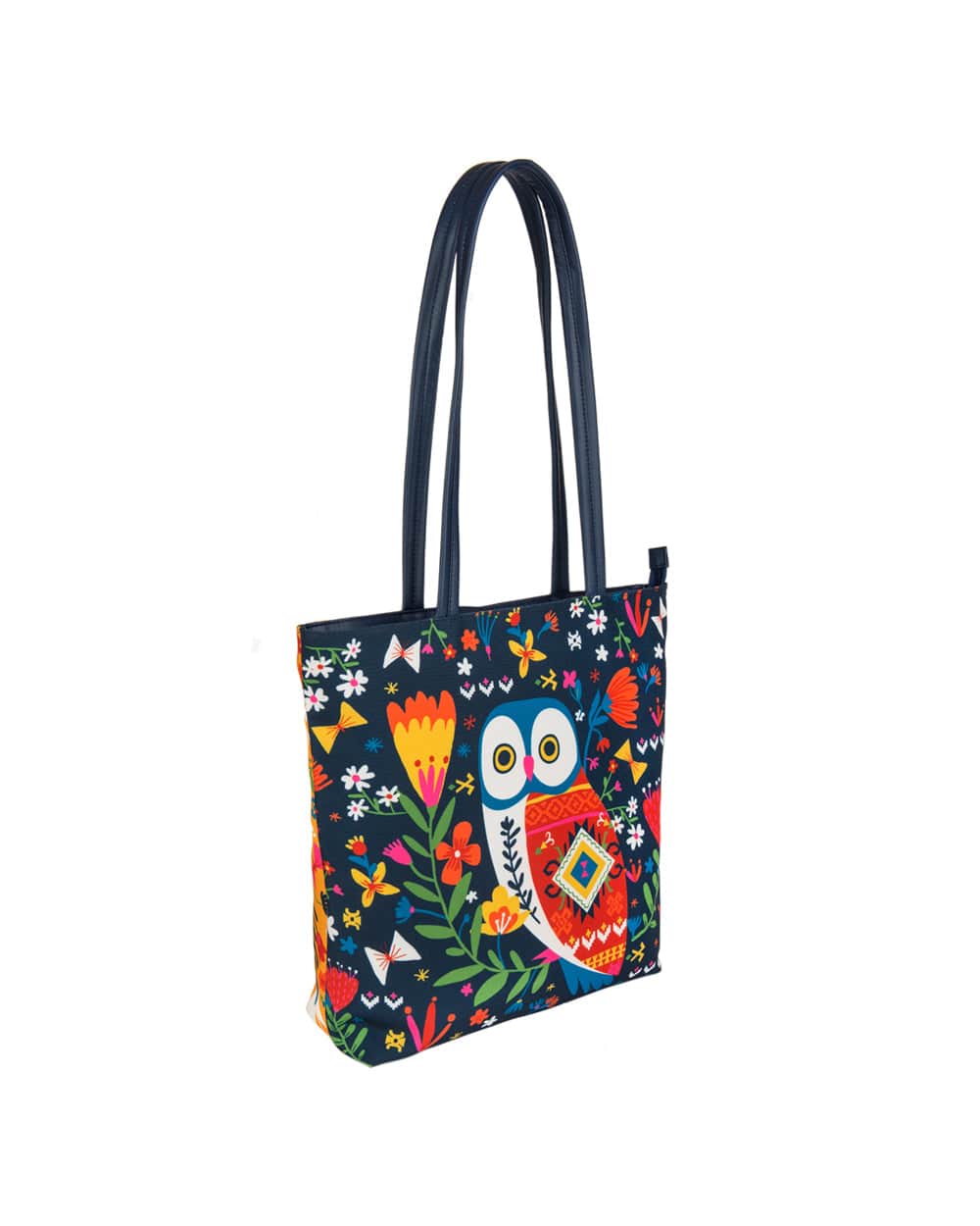 Killim Owl Tote Bag
