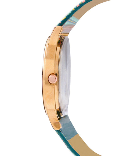 Ombre Aztec Watch Teal