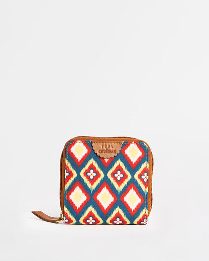 Ikkat Glow Mini Wallet