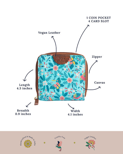 Birds of Paradise Mini Wallet