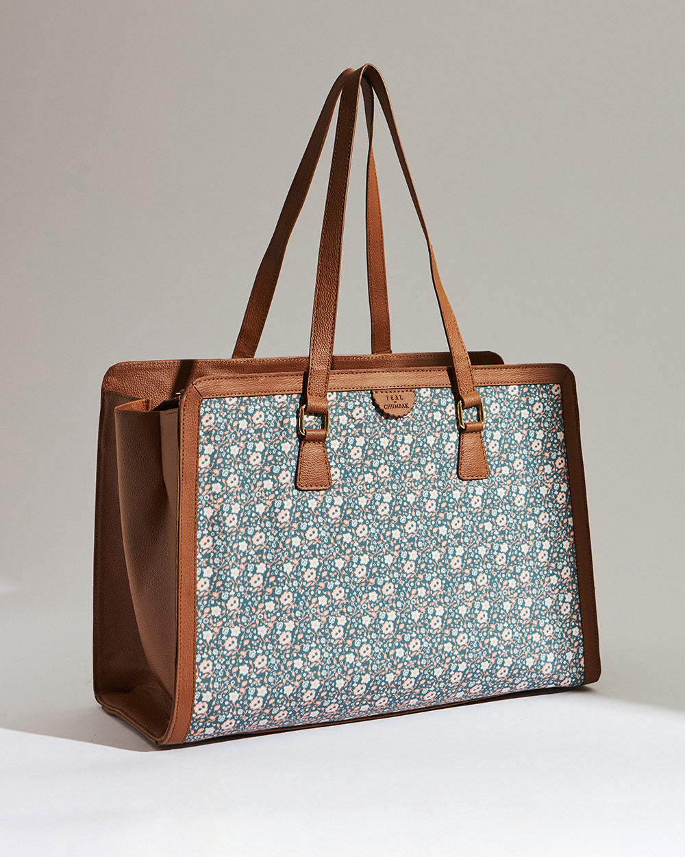 Floral Beds Office Tote