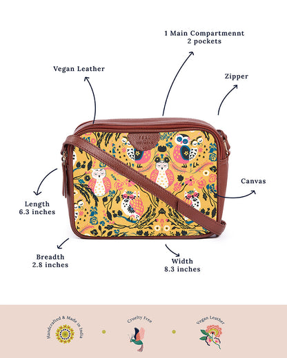 Jungle Stories Box Sling Bag