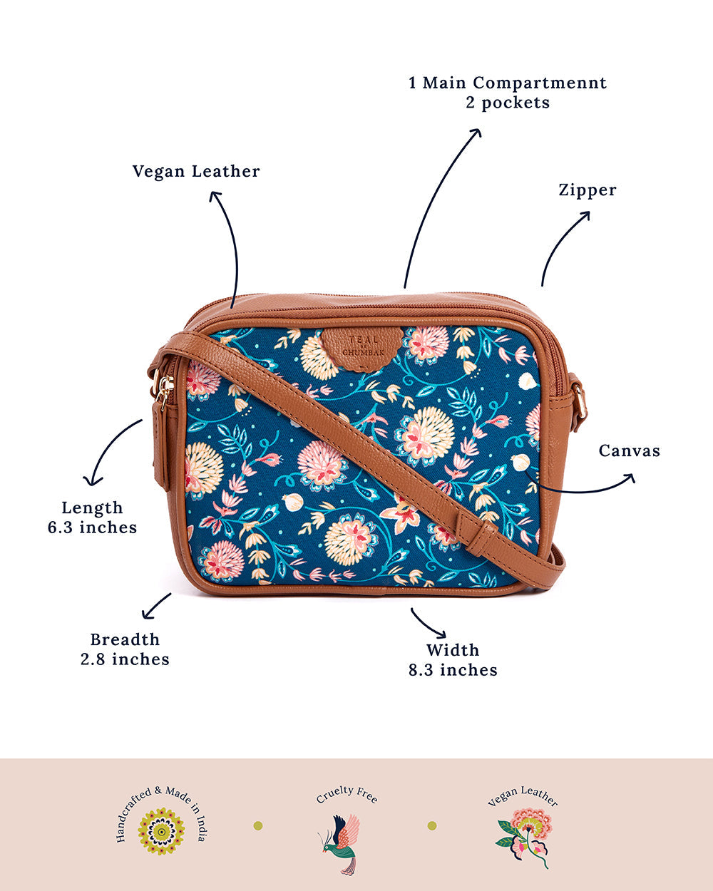 Bloom Box Sling Bag