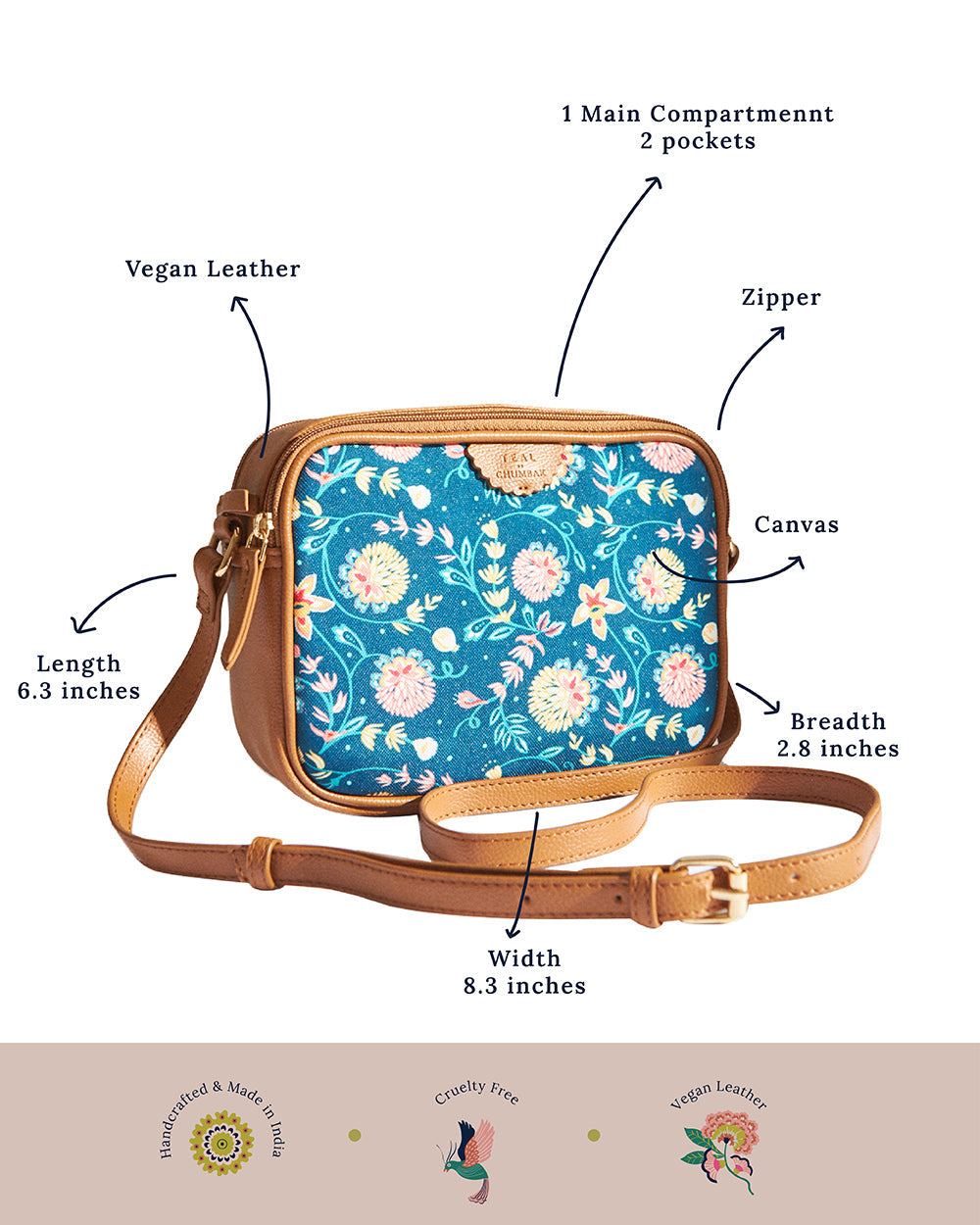 Bloom Box Sling Bag