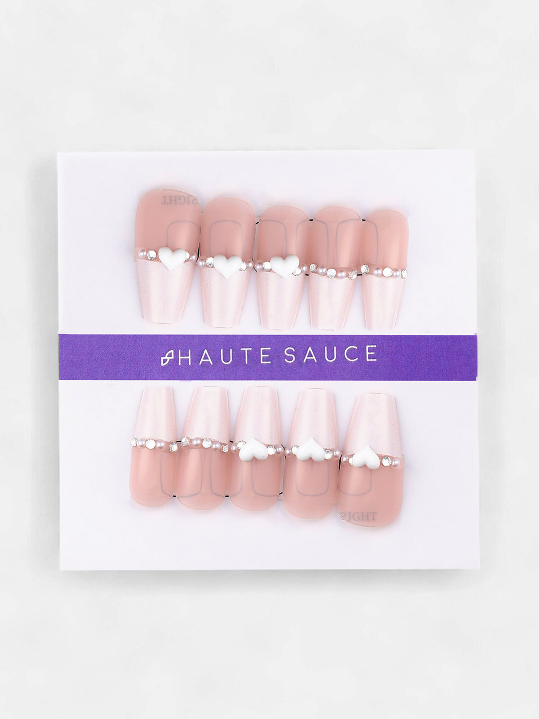 The French CÃ¥â€œUr Press-On Nails - Daisy White