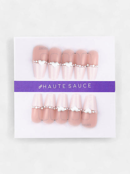 The French CÃ¥â€œUr Press-On Nails - Daisy White