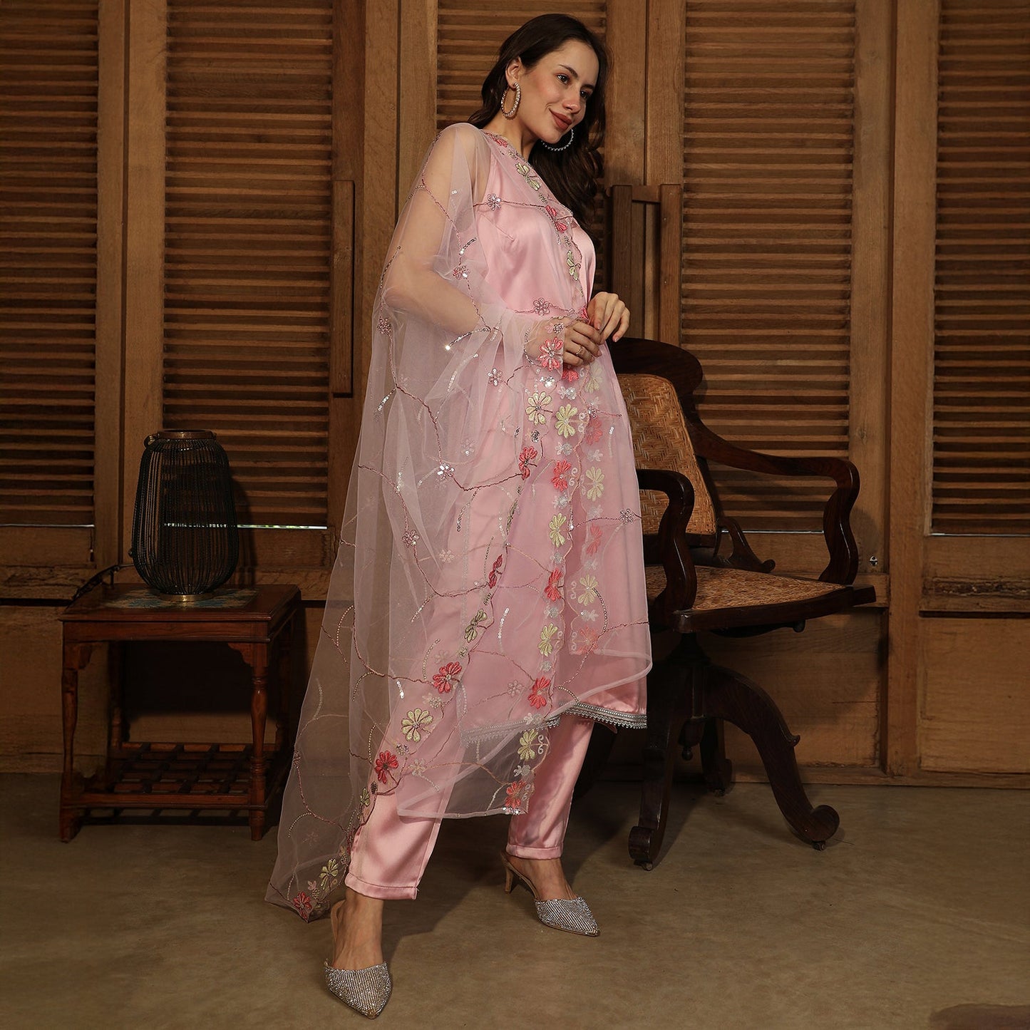 Blush Bloom Kurta Set