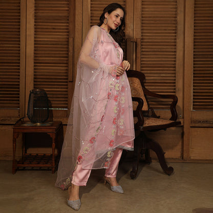Blush Bloom Kurta Set
