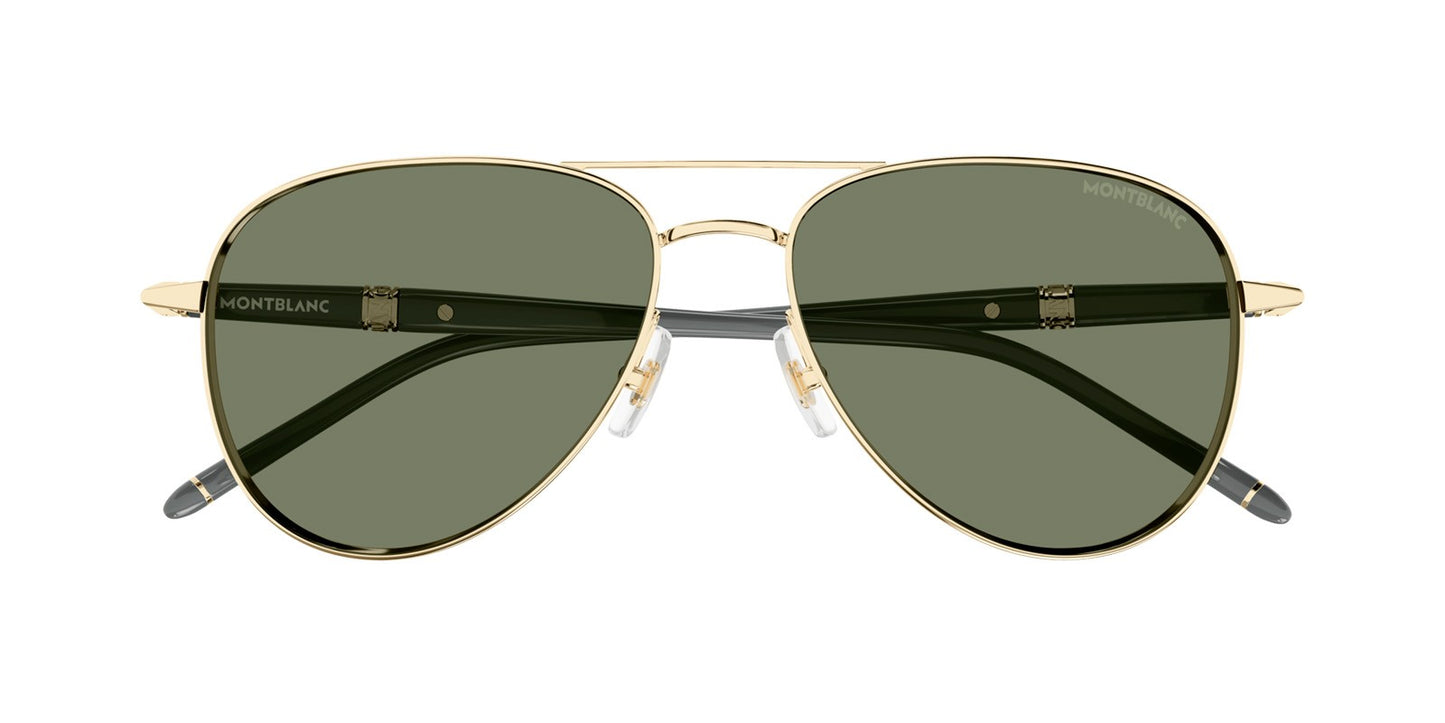 MONT BLANC Metal full Rose Gold Aviator