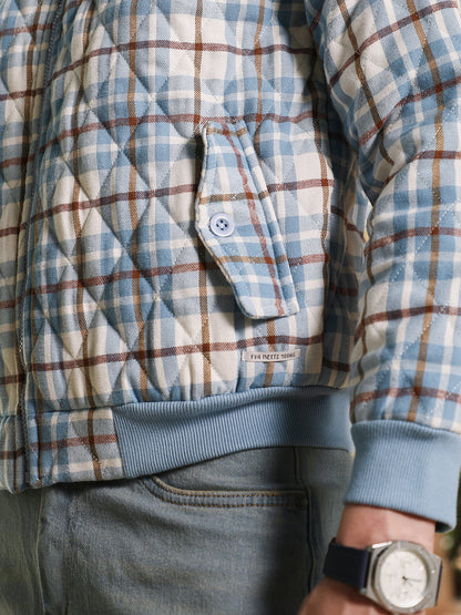 Tartan Plaid Bomber Jacket