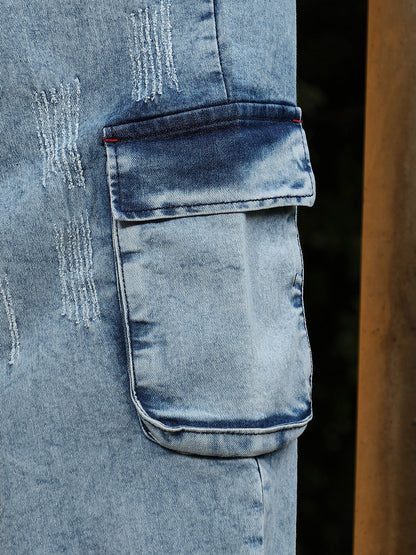 Cargo Denim Jeans