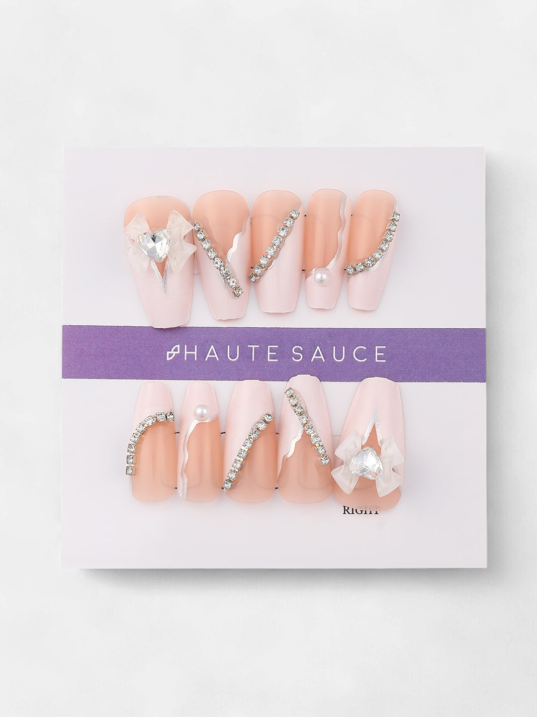 The MariÃ£Â©E Press-On Nails - Daisy White