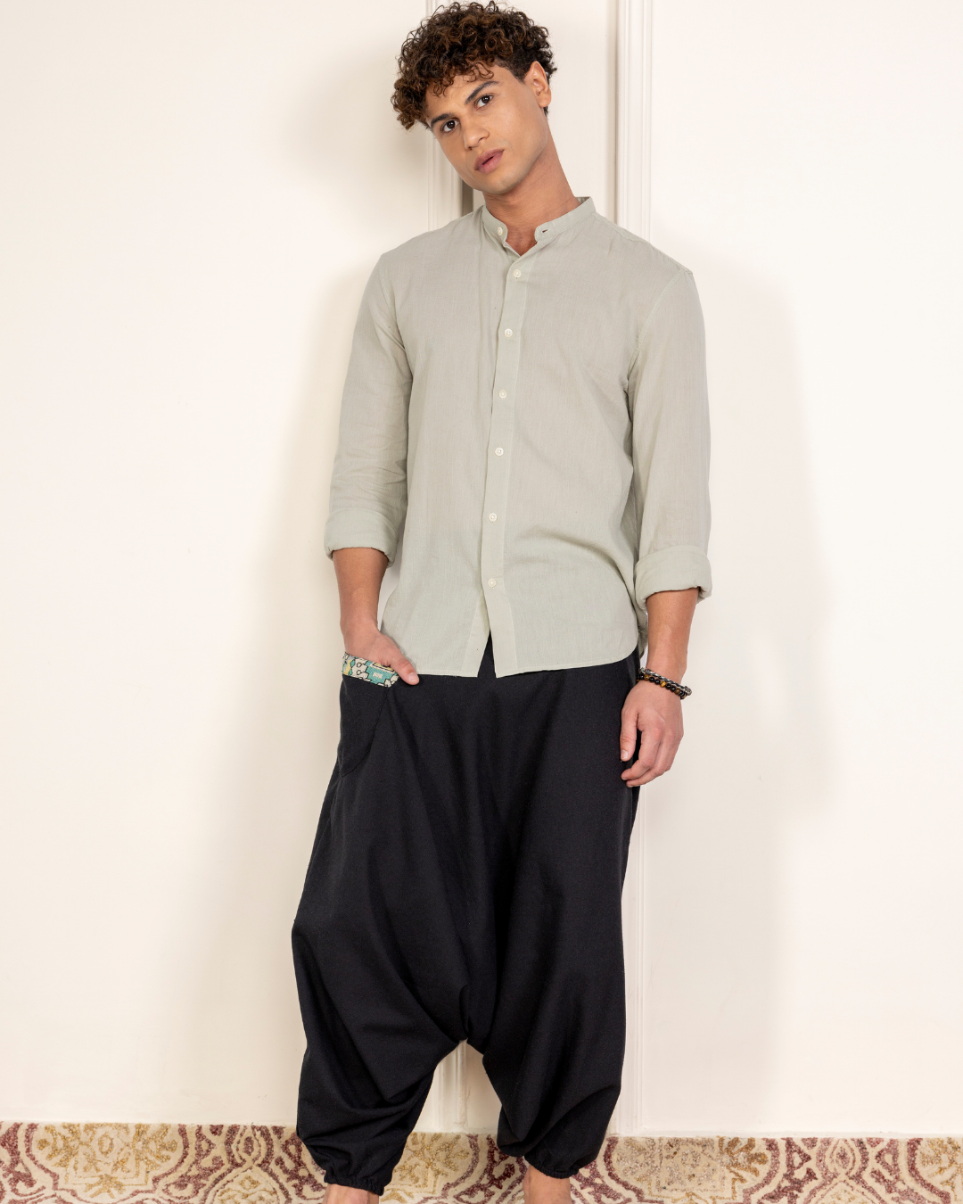 Aladdin Low Crotch Harem Pants House of Pure Eco