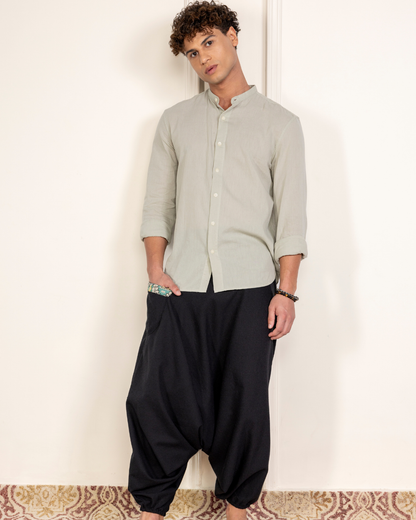 Aladdin Low Crotch Harem Pants House of Pure Eco