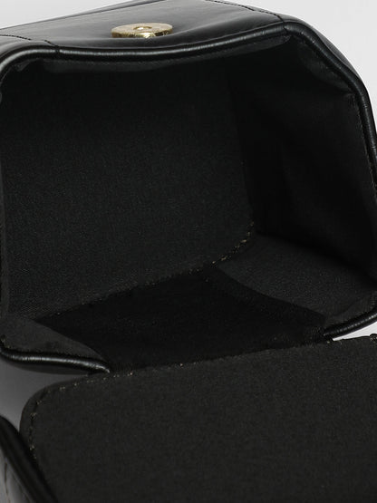 Dented Buckle Bucket Bag
