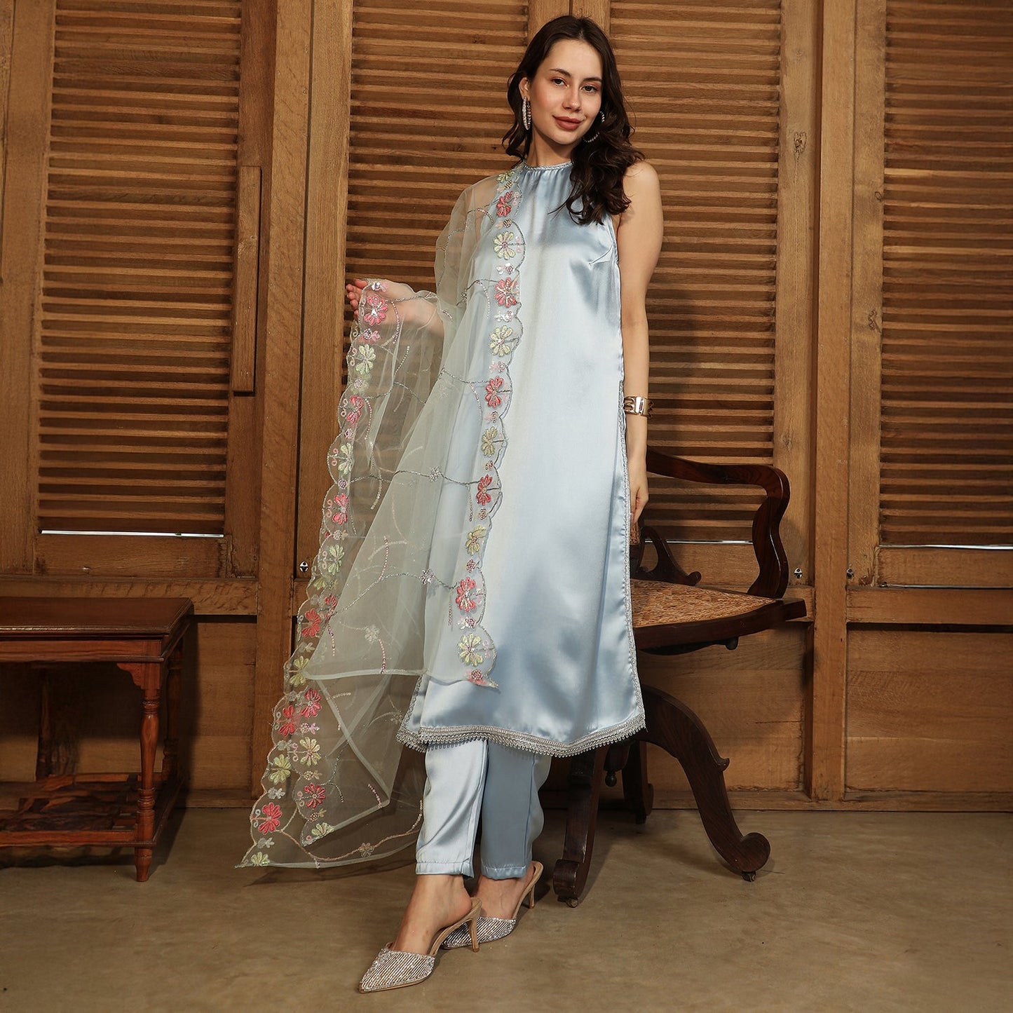 Blush Bloom Kurta Set